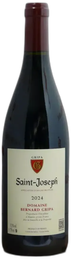 aperçu du vin Saint-Joseph Rouge Domaine Bernard Gripa