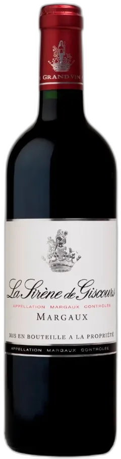 vue du vin "Sirène de Giscours" Margaux Rouge
