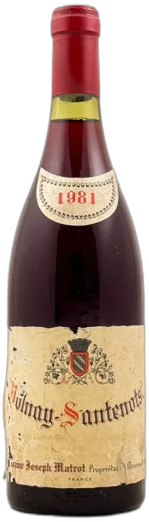 photo du vin Matrot Blagny 1er Cru "la Pièce Sous le Bois" 2001