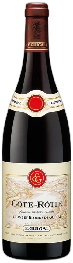 capture du vin E. Guigal Cote Rotie la Mouline, Rhone, France