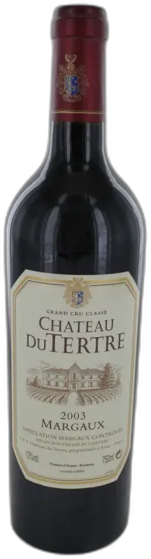 photos du vin Château du Tertre