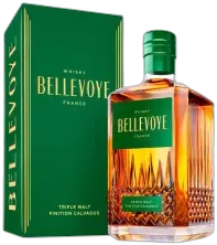 image du vin Whisky Bellevoye Vert Calvados Finish Etui