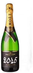 photos du vin Champagne Moët et Chandon Grand Vintage 2015 Extra Brut Etui