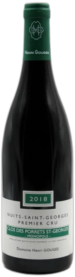 capture du vin Nuits-Saint-Georges 1er Cru Clos des Porrets st Georges Henri Gouges