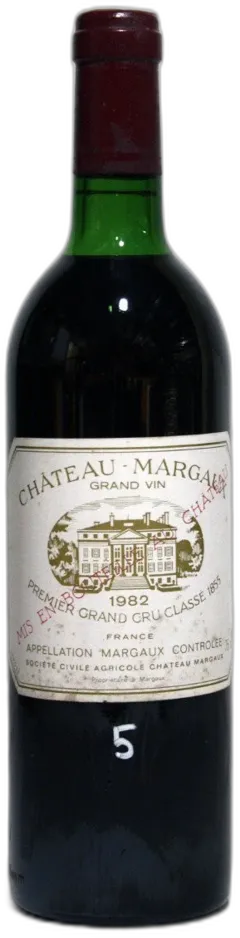 photos du vin Château Margaux 1967