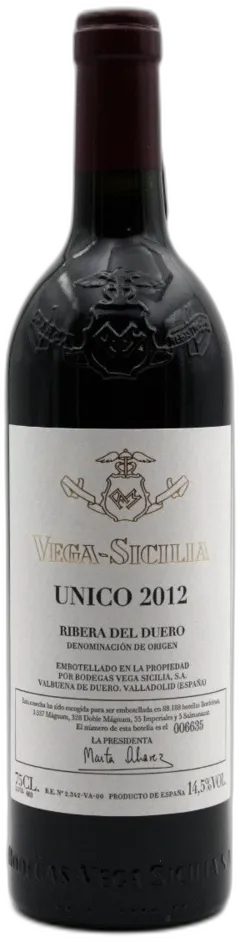 photo du vin Unico