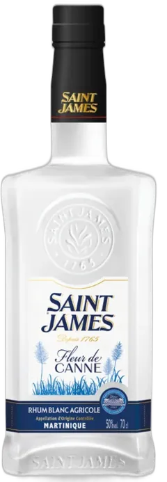 vue du vin Rhum Martinique st James Blanc Fleur de Canne