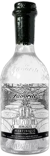 vue du vin Martinique la Favorite Brut 2 Colonne