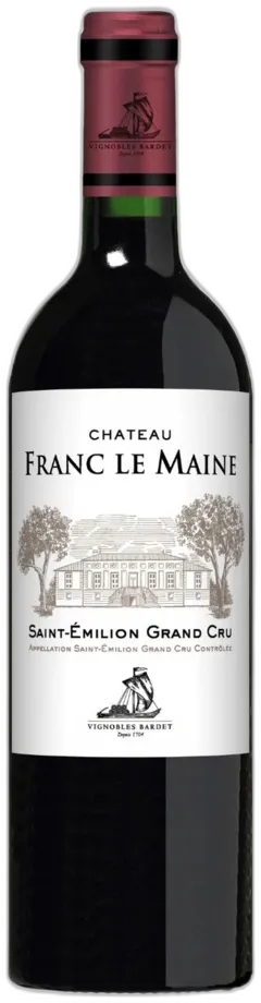 photo du vin Aop st Emilion Grand Cru Chateau Franc le Maine