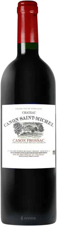 capture du vin Château Canon Saint-Michel Canon-Fronsac