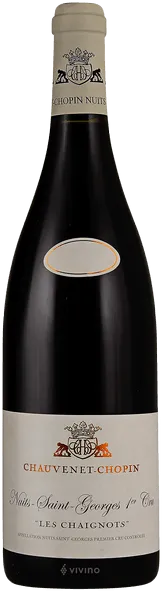 illustration du vin Chauvenet Chopin Nuits Saint Georges 1er Cru les Chaignots 2009