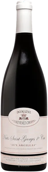 illustration du vin Chauvenet Chopin Nuits Saint Georges 1er Cru les Chaignots 2009
