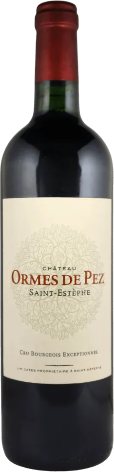 photo du vin Château Ormes de Pez
