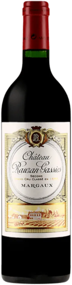 photo du vin Château Rauzan-Gassies 2ème Grand Cru Classé
