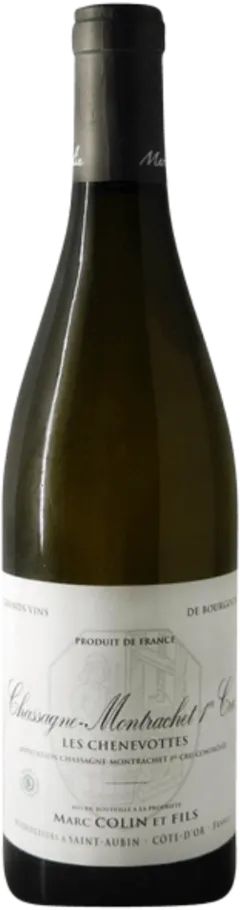 photo du vin Domaine Colin Marc "Champs Gains" 1er Cru Chassagne-Montrachet Blanc