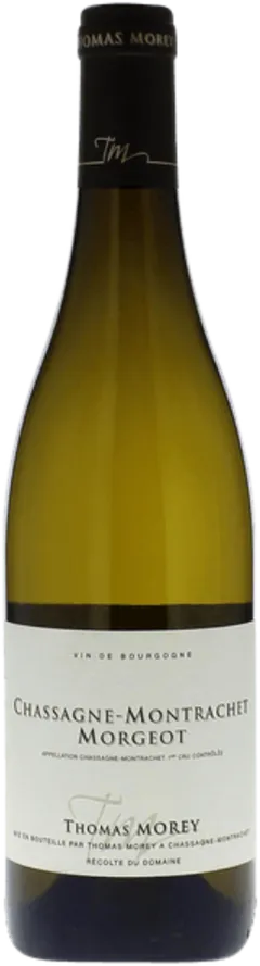 vue du vin Chassagne-Montrachet 1er Cru Morgeot Thomas Morey