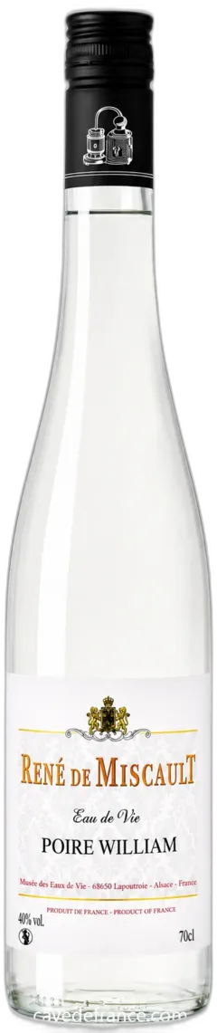 illustration du vin Poire William René de Miscault