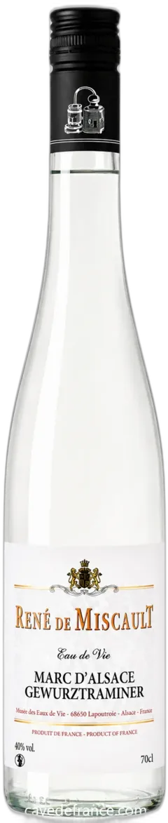 illustration du vin Marc d’Alsace Gewurztraminer René de Miscault