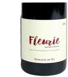 vue du vin Fleurie Roche Guillon Domaine de fa