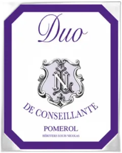image du vin Duo de Conseillante