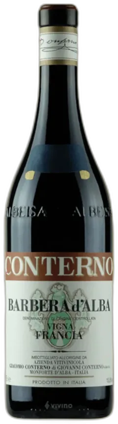 illustration du vin Barbera d’Alba Doc Vigna Francia Giacomo Conterno 2023