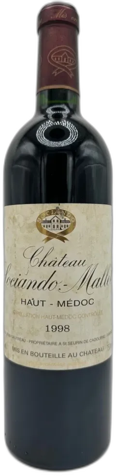 photo du vin Château Sociando-Mallet