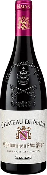 image du vin Saintes Pierres de Nalys Rouge 2019 Château de Nalys E. Guigal
