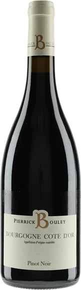 photo du vin Bourgogne Côte d’or Aoc Pinot Noir Pierrick Bouley