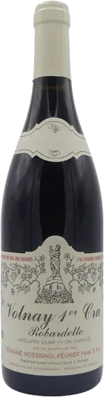 photo du vin Volnay 1er Cru Robardelle Rouge Domaine Rossignol Février