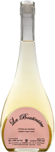 photo du vin Côtes du Rhône Blanc Domaine la Boutinière