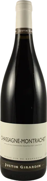 vue du vin Domaine Justin Girardin "Chassagne-Montrachet" Chassagne-Montrachet Rouge