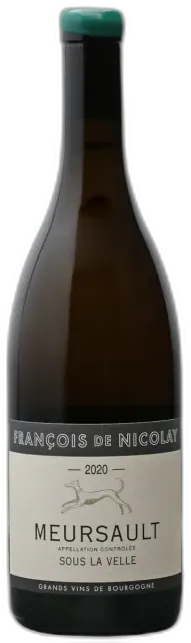 photo du vin François de Nicolay Meursault Sous la Velle 2020