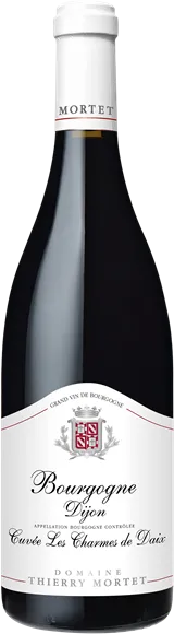 vue du vin Domaine Thierry Mortet "les Charmes de Daix"