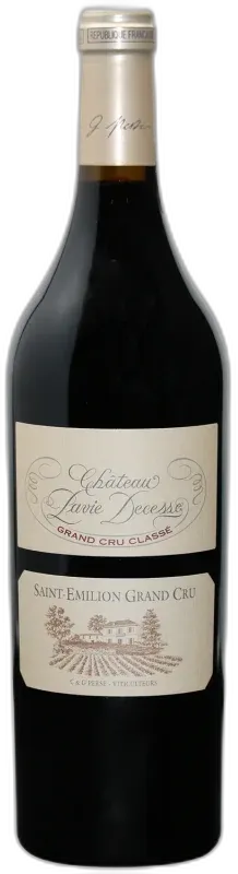 vue du vin Château Pavie Decesse Rouge 2007
