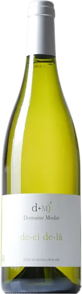photo du vin Domaine Modat de-ci de-là Côtes du Roussillon Blanc