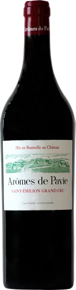 photo du vin les Arômes de Pavie Saint-Émilion Grand Cru Vin de Bordeaux