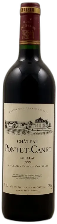 aperçu du vin Pontet Canet