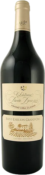 vue du vin Château Pavie Decesse Rouge 2007
