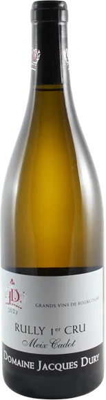 image du vin Rully 1er Cru le Meix Cadot Blanc Domaine Jacques Dury