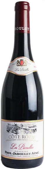 photos du vin Paul Jaboulet "les Pierrelles" Cote-Rotie Rouge Côte-Rôtie