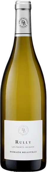 vue du vin Rully Saint Jacques Blanc Domaine Belleville