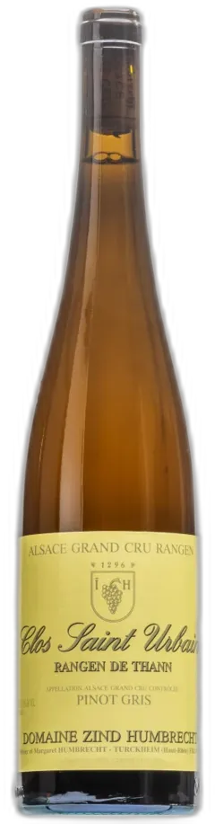 image du vin Alsace Pinot Gris Grand Cru Rangen de Thann Clos Saint-Urbain Zind-Humbrecht