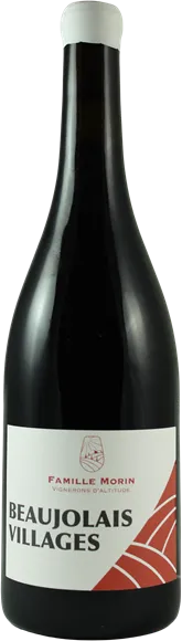 image du vin Beaujolais Villages Rouge Domaine Famille Morin