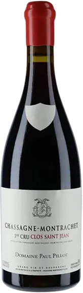 illustration du vin Domaine Paul Pillot, Chassagne-Montrachet Premier Cru, Clos Saint-Jean