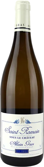 vue du vin Saint-Romain Sous le Château Alain Gras