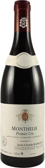 photo du vin Jean Claude Ramonet Monthelie 1er Cru 2022