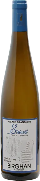 image du vin Alsace Grand Cru Steinert Gewurztraminer Blanc 2018 Birghan