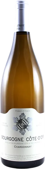 photo du vin Bourgogne Chardonnay Côte d’or 2022 Domaine Bzikot Père et Fils
