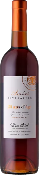 image du vin Rivesaltes Vin Doux Naturel Ambré 10 Ans d’Age Blanc Dom Brial