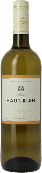 capture du vin Château Haut-Rian Bordeaux les Acacias Sélection Parcellaire Blanc 2023